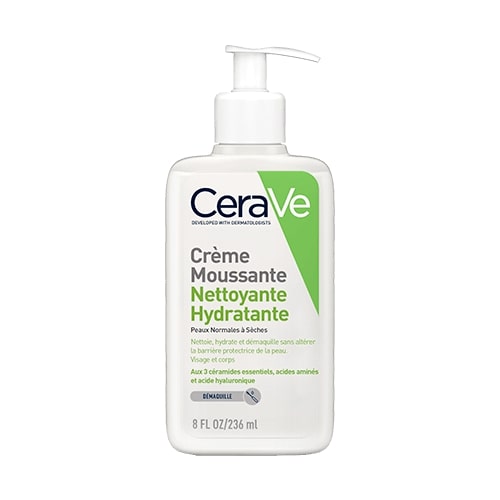CERAVE CREME MOUSSANTE NETTOYANTE HYDRATANTE 236 ML