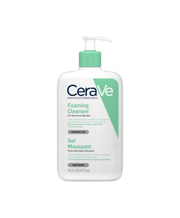 CERAVE GEL MOUSSANT P.GRASSES 473ML