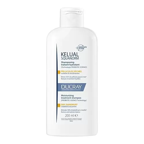 DUCRAY SQUANORM SHAMPOOING PELLICULES SECHES 200ML