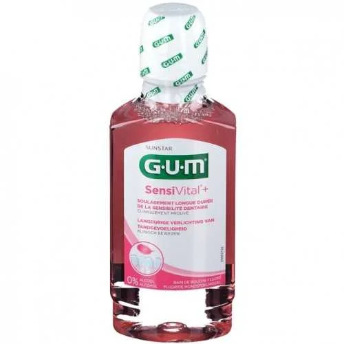 GUM BAIN DE BOUCHE SENSIVITAL PLUS 300ML