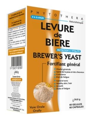 VITAL PHYTOTHERA LEVURE DE BIERE 60 GELULES