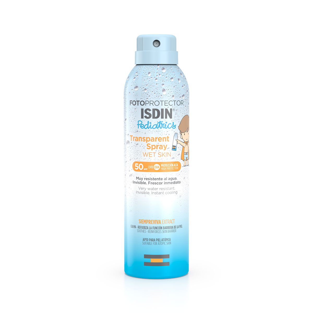 isdin pediatrics transparent spray